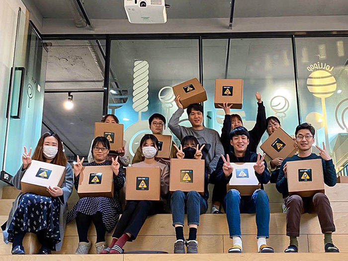 한 걸음 봉사활동 사진